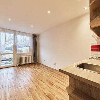 Prodej bytu 1+kk a garsoniéry 26 m² Trutnov Kryblice, Maxima Gorkého