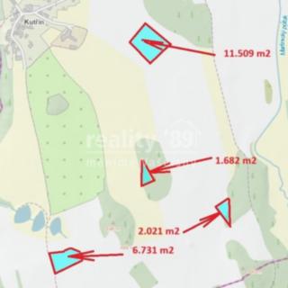 Prodej zemědělské půdy 21943 m² Perálec