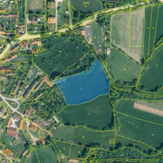 Prodej zemědělské půdy 22 893 m² Mečichov