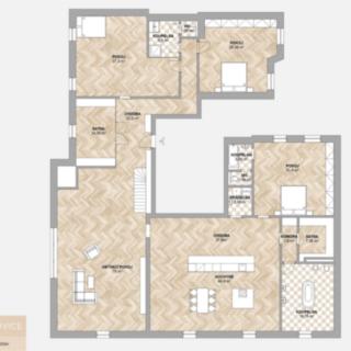 Pronájem bytu 4+1 296 m² Praha