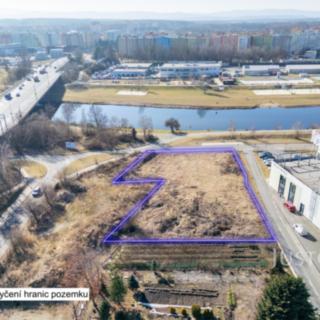 Prodej komerčního pozemku 2 608 m² České Budějovice 3, U Voříškova dvora