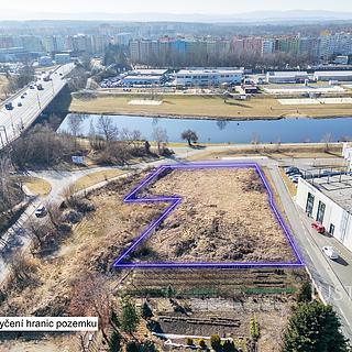 Prodej komerčního pozemku 2608 m² České Budějovice
