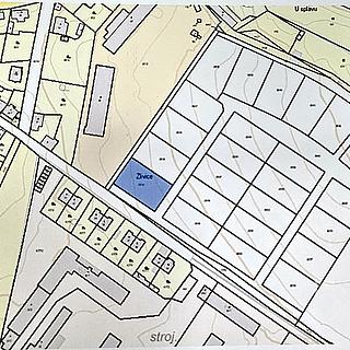 Prodej stavební parcely 1 147 m² Čížová Zlivice