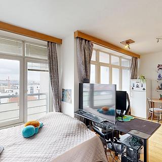 Prodej bytu 1+kk a garsoniéry 26 m² Praha Strašnice, Vinohradská