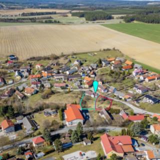 Prodej stavební parcely 1 726 m² Mrtník