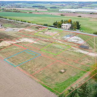 Prodej stavební parcely 1 000 m² Přehýšov