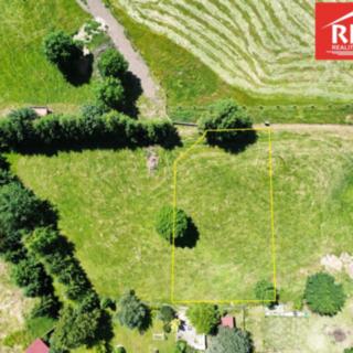 Prodej stavební parcely 943 m² Zádub-Závišín Zádub