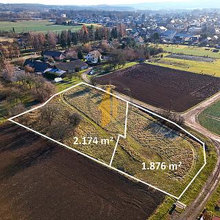 Prodej stavební parcely 2 174 m² Lázně Bělohrad