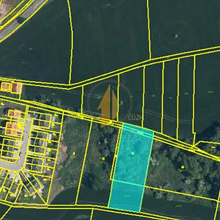 Prodej zemědělské půdy 2707 m&sup2; Zlonín