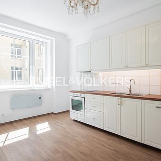 Pronájem bytu 1+1 70 m² Praha Libeň, V zahradách