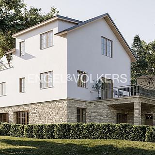 Prodej stavební parcely 429 m² Roztoky, Nádražní