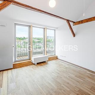 Pronájem bytu 1+kk a garsoniéry 26 m² Praha Vysočany, U Harfy