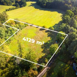 Prodej stavební parcely 4129 m² Kožlí