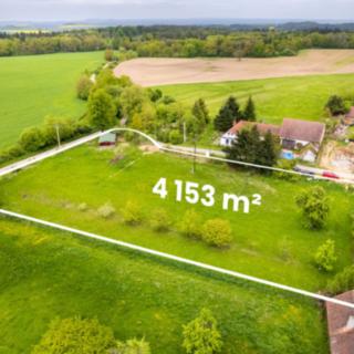 Prodej stavební parcely 4 153 m² Sedlice Holušice