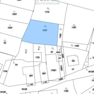 Prodej stavební parcely 726 m² Tisová
