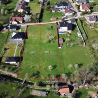 Prodej stavební parcely 1 554 m² Kopřivnice Lubina