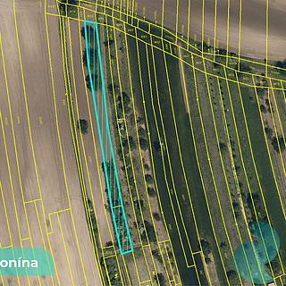 Prodej zahrady 1463 m² Těmice