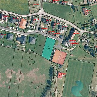 Prodej stavební parcely 1356 m&sup2; Slavče