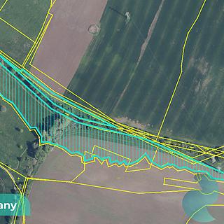 Prodej stavební parcely 19 161 m² Teplice Trnovany