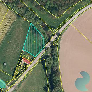 Prodej louky 1940 m² Bohušov