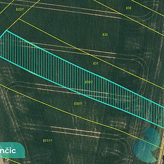 Prodej podílu zemědělské půdy 729 m² Hoštice