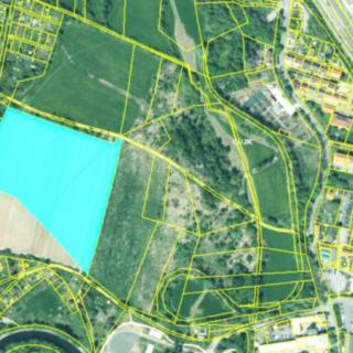 Prodej zemědělské půdy 36 521 m² Plzeň Severní Předměstí, Ke Slonům