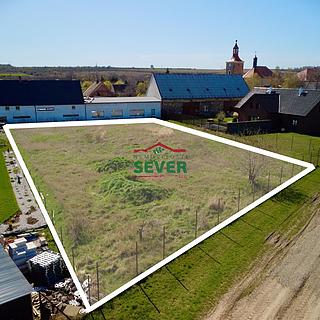 Prodej stavební parcely 1733 m&sup2; Droužkovice