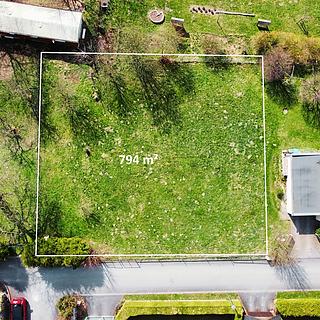 Prodej stavební parcely 794 m&sup2; Loučná nad Desnou