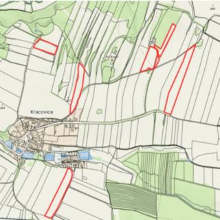 Prodej zemědělské půdy 37 171 m² Stařeč Kracovice