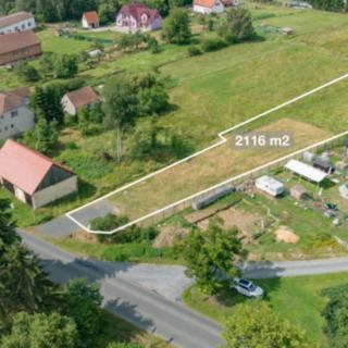 Prodej stavební parcely 2 116 m² Horšice Újezd