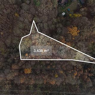 Prodej ostatního pozemku 3 438 m² Jílové u Prahy
