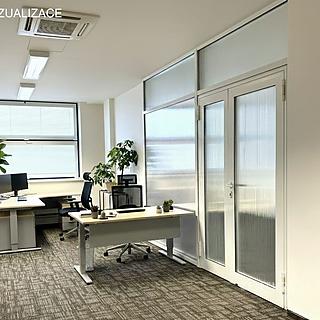 Pronájem kanceláře 58 m² Praha Dolní Měcholupy, Za zastávkou