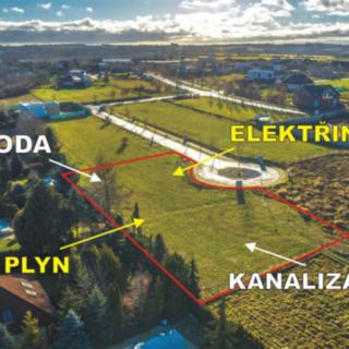 Prodej stavební parcely 1801 m² Říčany