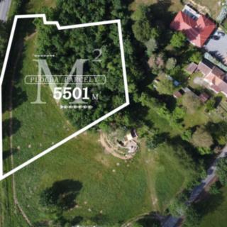 Prodej stavební parcely 5635 m² Vysoký Chlumec