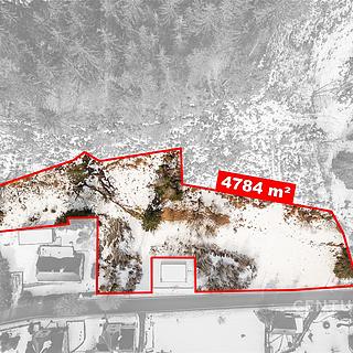 Prodej stavební parcely 4784 m&sup2; Smržovka