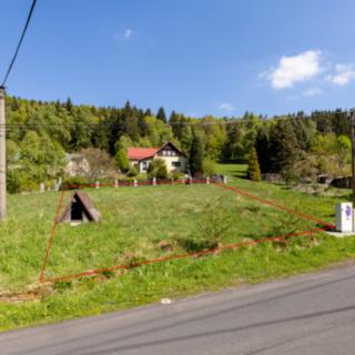 Prodej stavební parcely 785 m² Jáchymov
