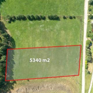 Prodej stavební parcely 5340 m² Hradce