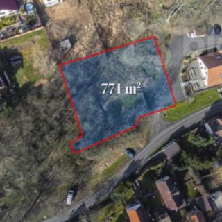 Prodej stavební parcely 771 m² Velemín Oparno