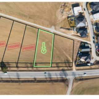 Prodej stavební parcely 2 108 m² Jihlava Helenín