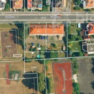Prodej zahrady 394 m² Pardubice Zelené Předměstí, Staňkova