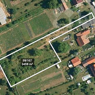 Prodej stavební parcely 3459 m² Třebovle