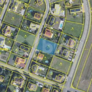 Prodej stavební parcely 820 m² Horoušany