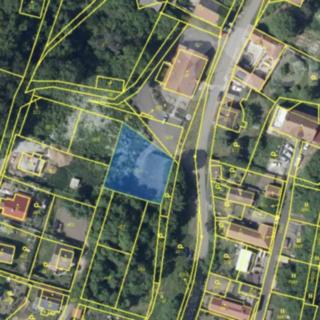 Prodej stavební parcely 771 m² Velemín Oparno