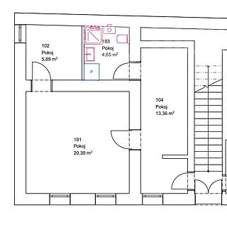 Pronájem bytu 2+1 44 m² Police nad Metují, Na Babí