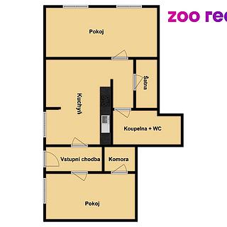 Prodej bytu 2+1 60 m² Trutnov