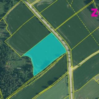 Prodej zemědělské půdy 14 150 m² Horní Pěna