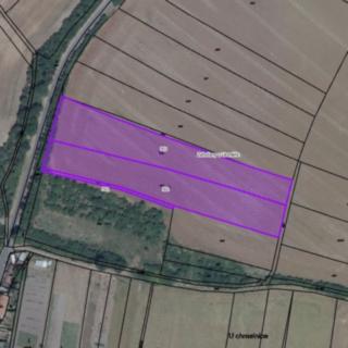 Prodej zemědělské půdy 3771 m² Křešice