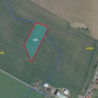 Prodej zemědělské půdy 3147 m² Budyně nad Ohří