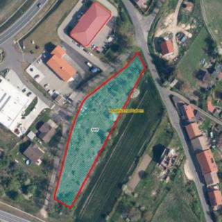 Prodej komerčního pozemku 3 970 m² Roudnice nad Labem