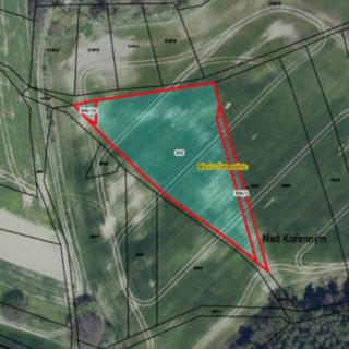 Prodej zemědělské půdy 3958 m² Zbýšov
